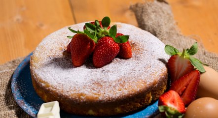 طريقة عمل كيك بجبنة الريكوتا بالفيديو