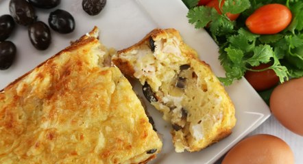 طريقة عمل كيك الحبش و جبنة الفيتا بالفيديو