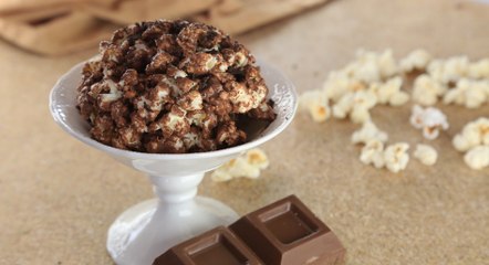 طريقة عمل بوب كورن الشوكولا بالفيديو