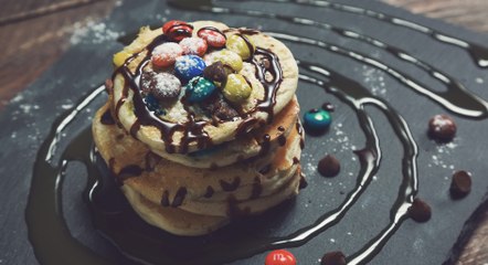 بان كيك بدون بيض لمناسبات