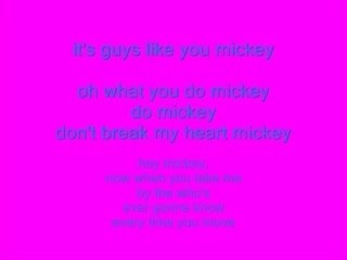 Mickey Lyric Video 🎶