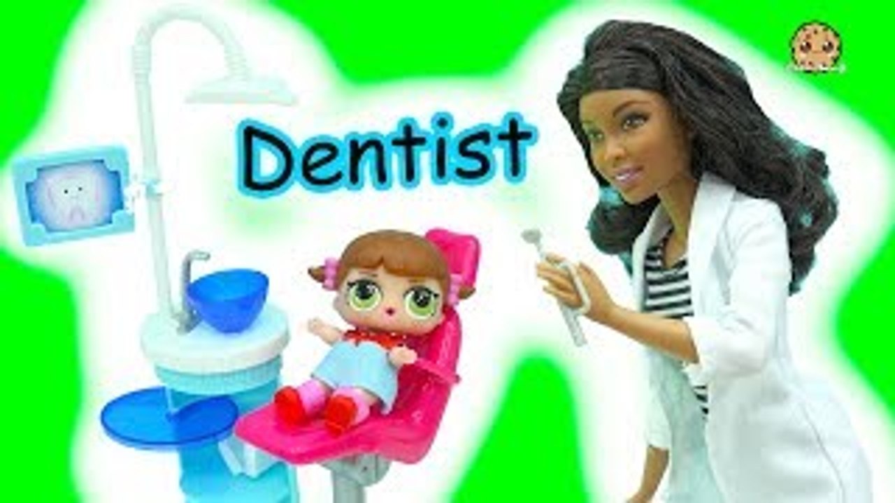 Lol Surprise Blind Bag Baby Doll Go To Doctor Barbie Dentist Bad