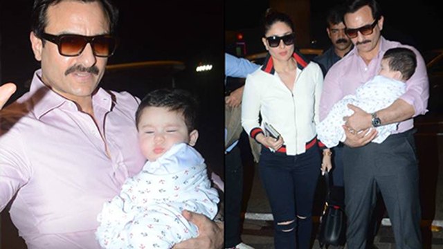 Taimur Ali Khan's FIRST VACATION TO Switzerland With Kareena Kapoor And Saif Ali Khan