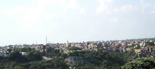 Aerial view of Jammu - India