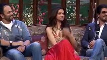 Deepika Padukone with Shahrukh in Kapil Sharma Show