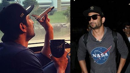 Sushant Singh Rajput Stylish Landing After NASA Visit In the US | Chanda Mama Door Ke