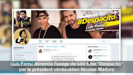 Luis Fonsi dénonce l'usage de son tube "Despacito" par Maduro