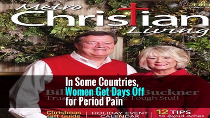 In Some Countries, Women Get Days Off for Period Pain