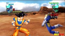 Dragon Ball Z Ultimate Tenkaichi -Modo Historia Parte 7 Goku vs Vegeta [HD]