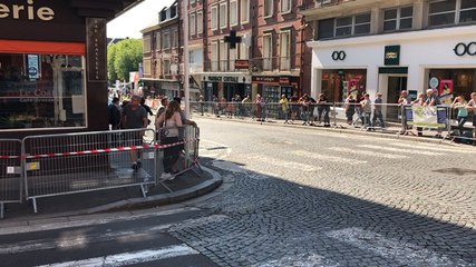 Course junior du criterium de Lisieux