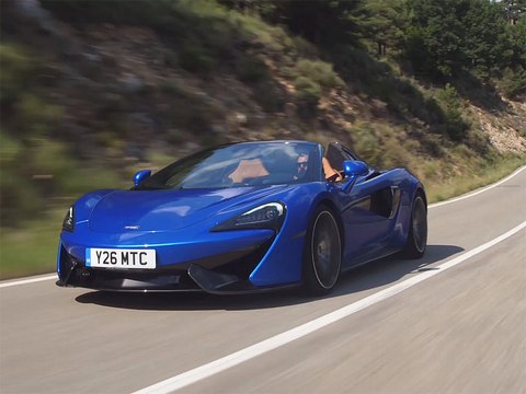 Essai McLaren 570S Spider 2017