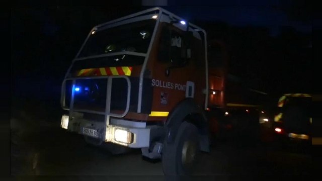Forest fires continue to sweep across southern France.