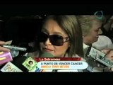 Daniela Romo a punto de vencer el cáncer