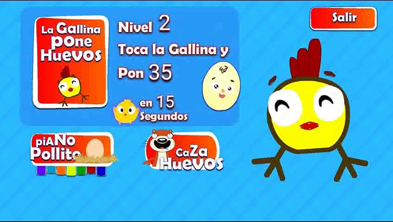 LaGallina Pone Huevos - Juegos para niños