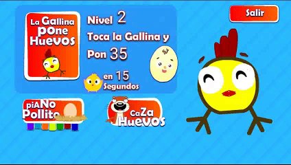 LaGallina Pone Huevos - Juegos para niños