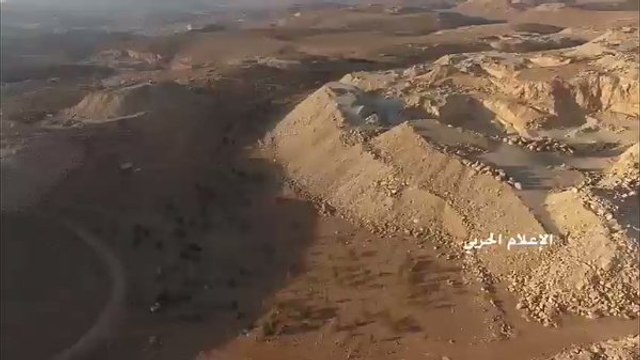 Drone Shows Areas Hezbollah Claim to Have Captured in Arsal