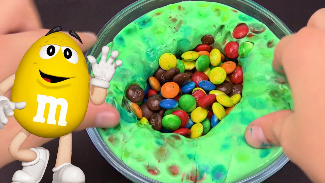 SLIME mixing with M&M's