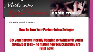 How To Introduce Your Lover To Swinging.