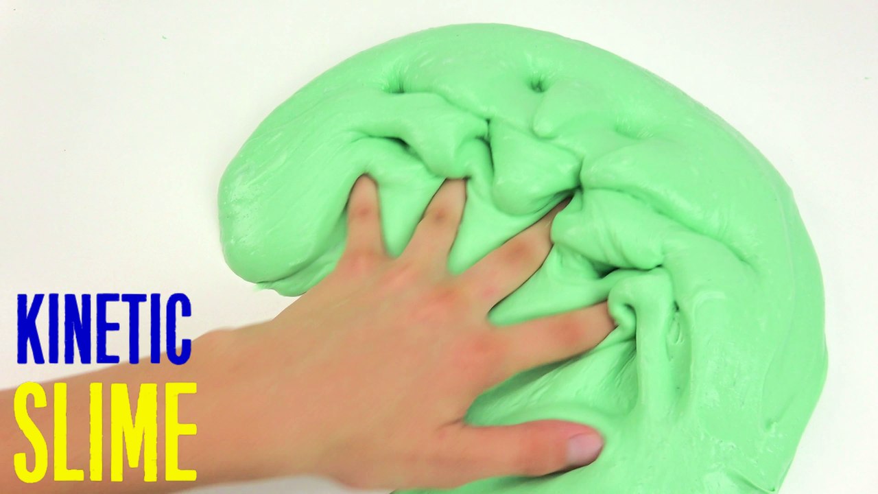 NEW TYPE of SLIME - Fluffy & Jiggly - What happens if you mix slime with kinetic sand + ASMR