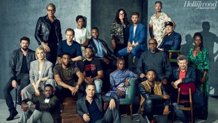 'Thor,' 'Black Panther' Casts Collide for First Marvel Family Photo | THR News
