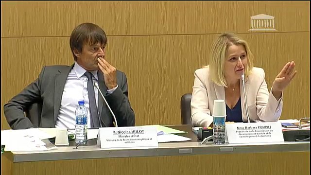 Malaise de Nicolas Hulot lors d'une audition à l'Assemblée nationale