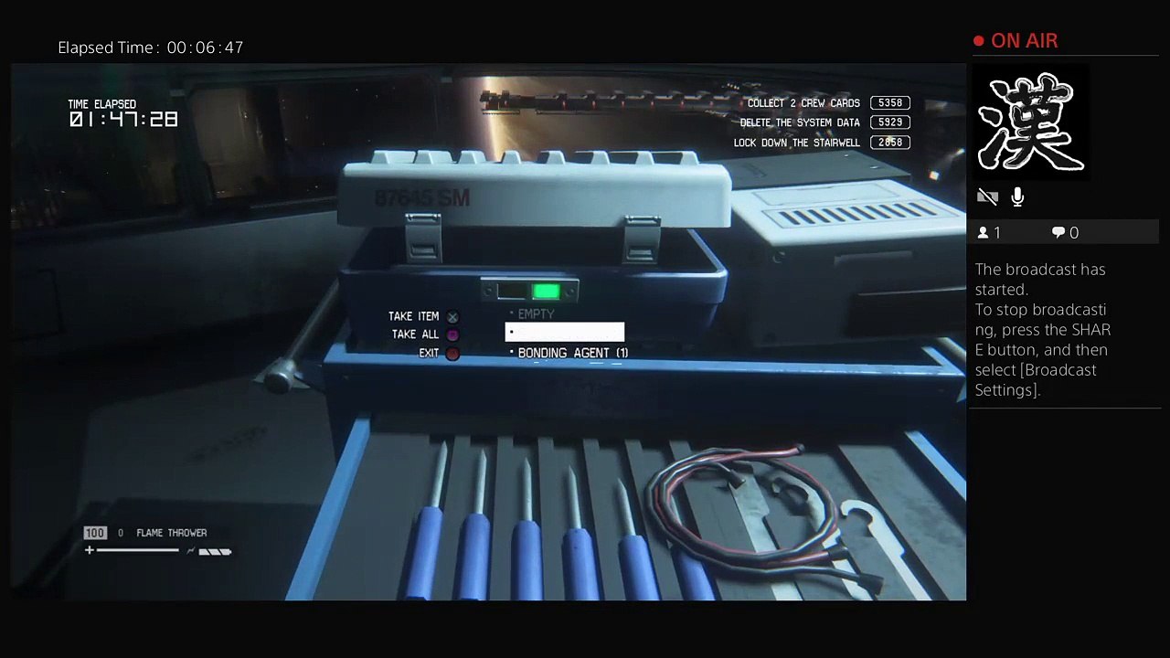 Alien isolation survival mode pt1