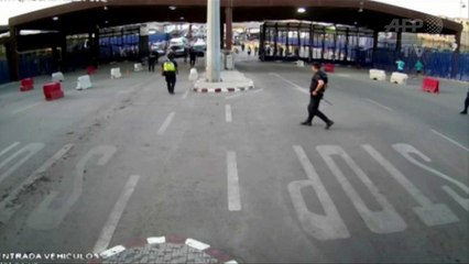 Un hombre ataca con cuchillo a un policía en Melilla