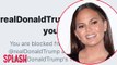 Donald Trump Blocks Chrissy Teigen on Twitter