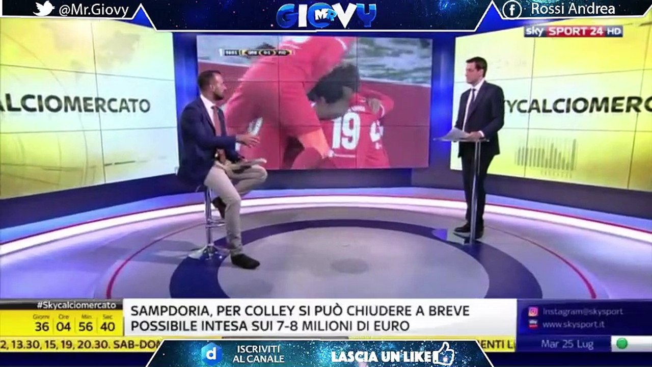 CALCIOMERCATO - Le ultime sulla JUVENTUS e tutta la Serie A || 25.07.2017 ore 19