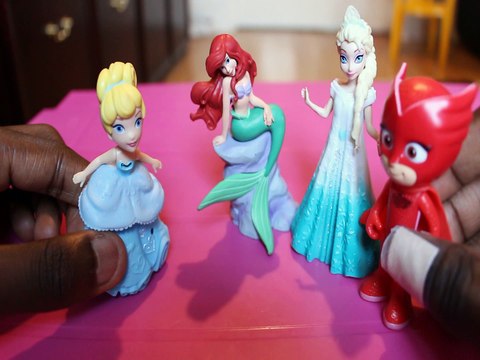 THE STORY OF CINDERELLA OWLETTE JESSIE MINION SOFIA PRINCESS ARIEL FLASH ELSA MINIE MOUSE Toys BABY Videos, PJ MASKS, TO