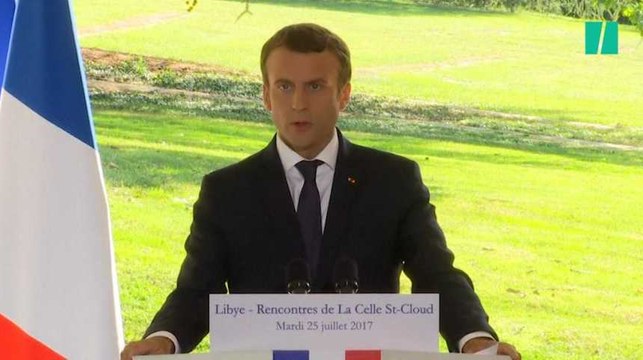 Macron se félicite de l'accord entre les deux chefs libyen rivaux