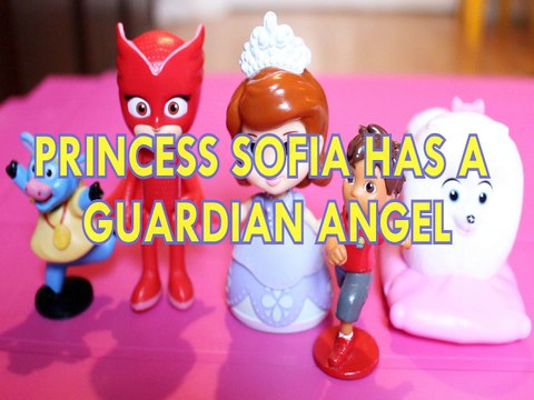 PRINCESS SOFIA HAS A GUARDIAN ANGEL BENNY OWLETTE DIEGO DORA THE EXPLORER GIDGET , DORA THE EXPORER , PJ MASKS , THE SEC