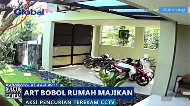 Berbekal Obeng dan Palu, PRT Nekad Kuras Harta Majikannya di Surabaya Jawa Timur