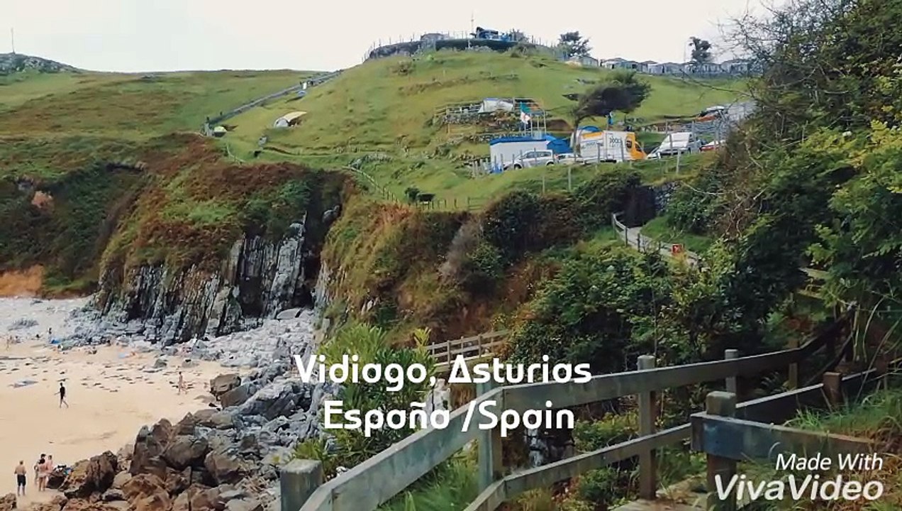 Playa de Vidiago y Playa de Bretones. Vidiago, Asturias, España / Spain
