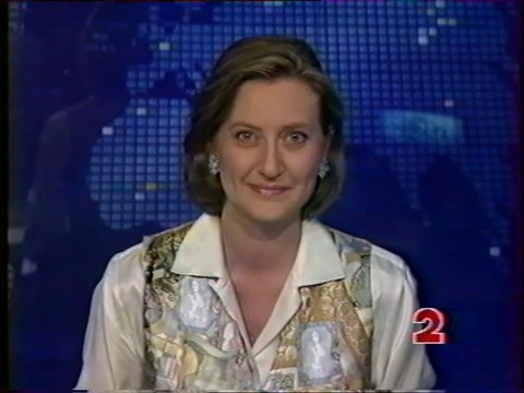 France 2 - 5 Juillet 1993 - Teasers, pubs, JT Nuit (Anne Guéry), météo (Laurent Romejko)