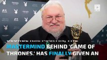 George R.R. Martin gives update on new 'Game of Thrones' books