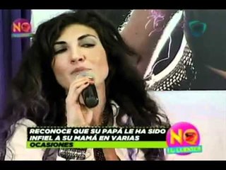 No lo cuentes. Ana Victoria, hija de Diego Verdaguer y Amanda Miguel, presentó su nuevo disco