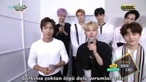 EXO vs JUNG YONG HWA - Interview Music Bank Waiting Room [Türkçe Altyazılı]