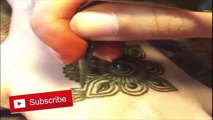 Step by Step Latest Mehndi Design For Hand 2017 __ natural care channel __ Latest Mehndi Designs __