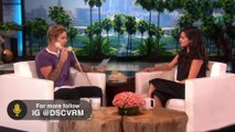 Justin Bieber And Selena Gomez on Ellen 2017