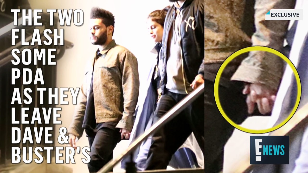 Selena Gomez and The Weeknd Hold Hands _ E! News