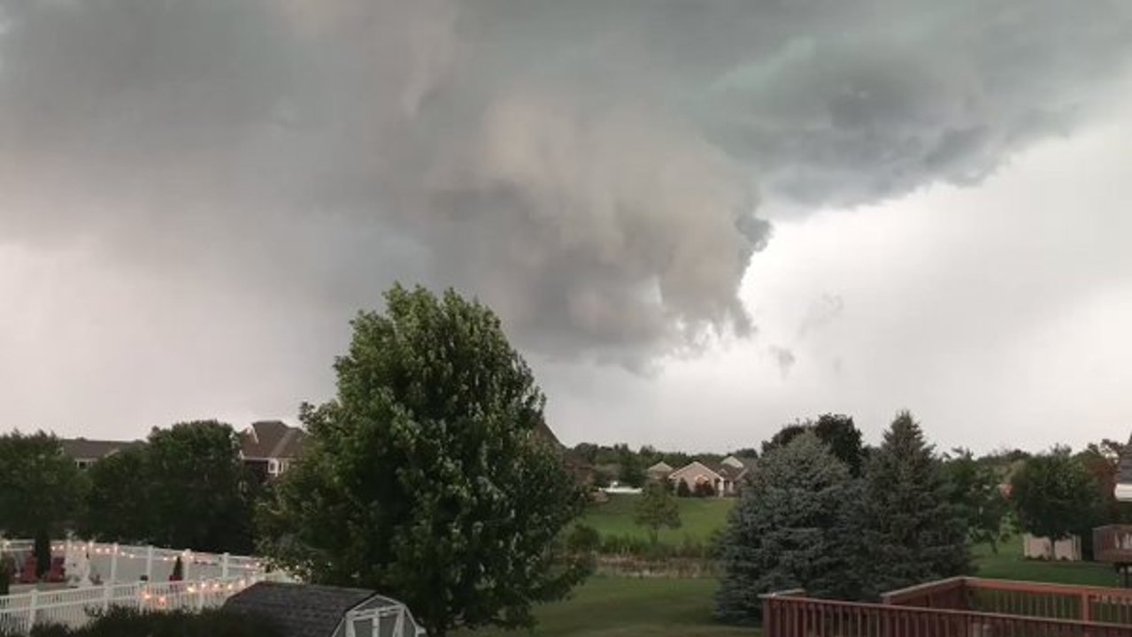 Sirens Sound Amid Tornado Warnings in Brookings, South Dakota