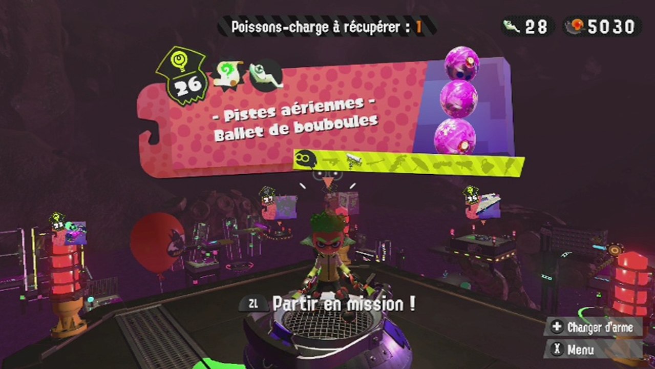 Splatoon 2 - Soluce complète - 5-26 - Pistes aériennes - Ballet de bouboules