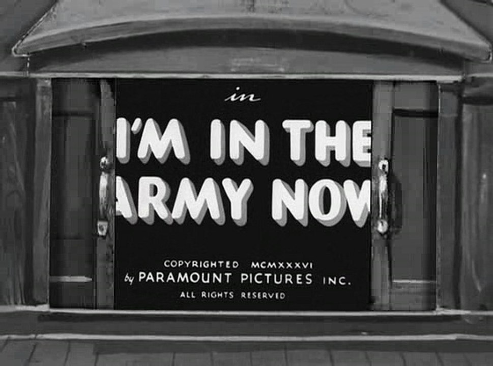 Popeye 043 I'm In The Army Now