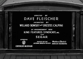 Popeye 051 I Never Changes My Altitude