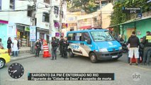 Sargento da PM é enterrado no Rio de Janeiro