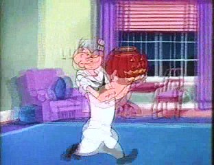 Popeye 208 Fright to the Finish