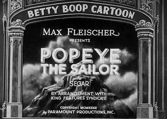 Popeye 001 Popeye the Sailor