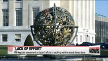 UN degrades assessment on Japan's efforts in resolving wartime sexual slavery issue