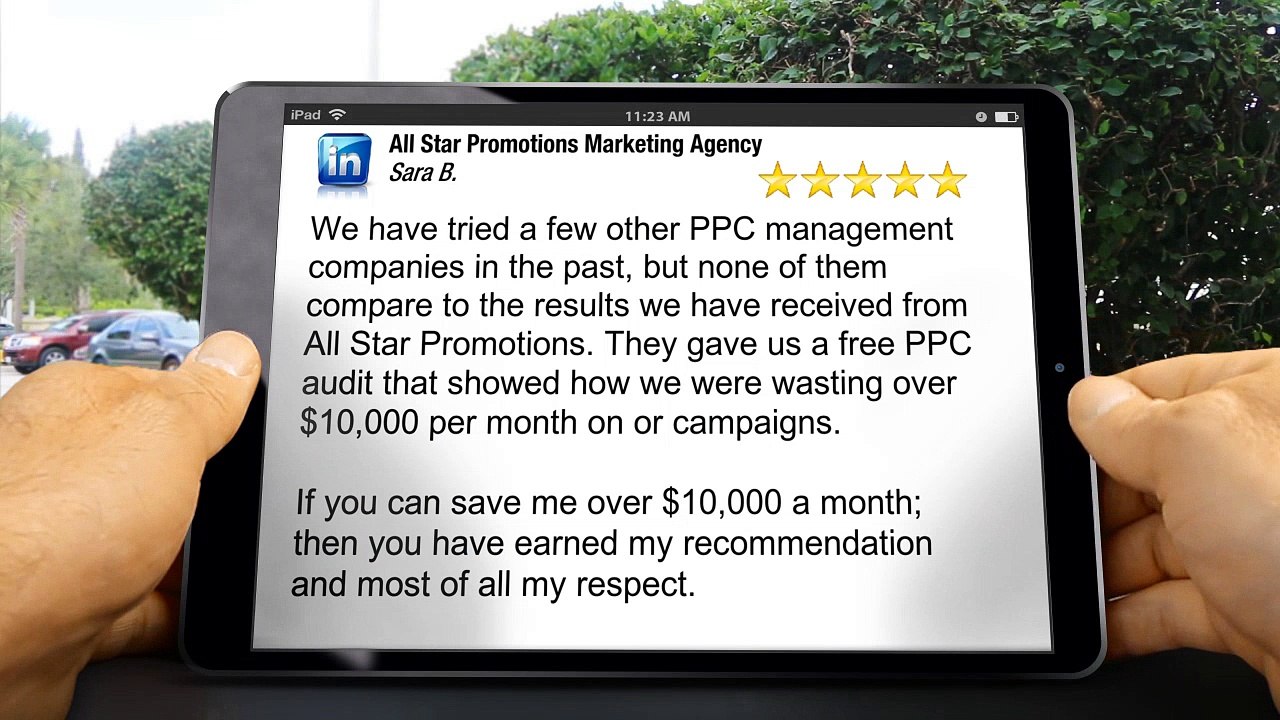 All Star Promotions Anaheim Hills Great 5 Star Review by Sara Beth Allen